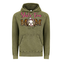 Vintage Olive Shih Tzu Mom Vintage Hoodie - Jasminsmagicworld