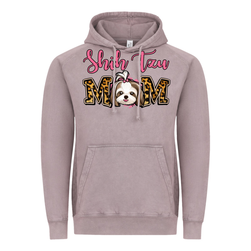 Shih Tzu Mom Vintage Hoodie by Jasminsmagicworld | Teevron