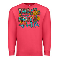 Cardinal this is how i fight my battles Premium Sweatshirt - OliviaCreatesArt