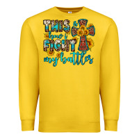 Lemon this is how i fight my battles Premium Sweatshirt - OliviaCreatesArt