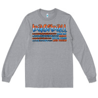 Heather Grey vintage baseball Long Sleeve Tee - Artiststas