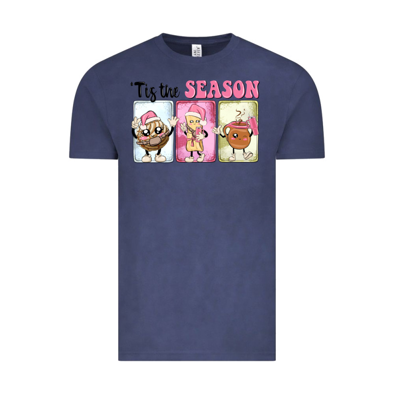 Christmas Tis The Season Vintage Tee by MaliasSmallBusiness | Teevron
