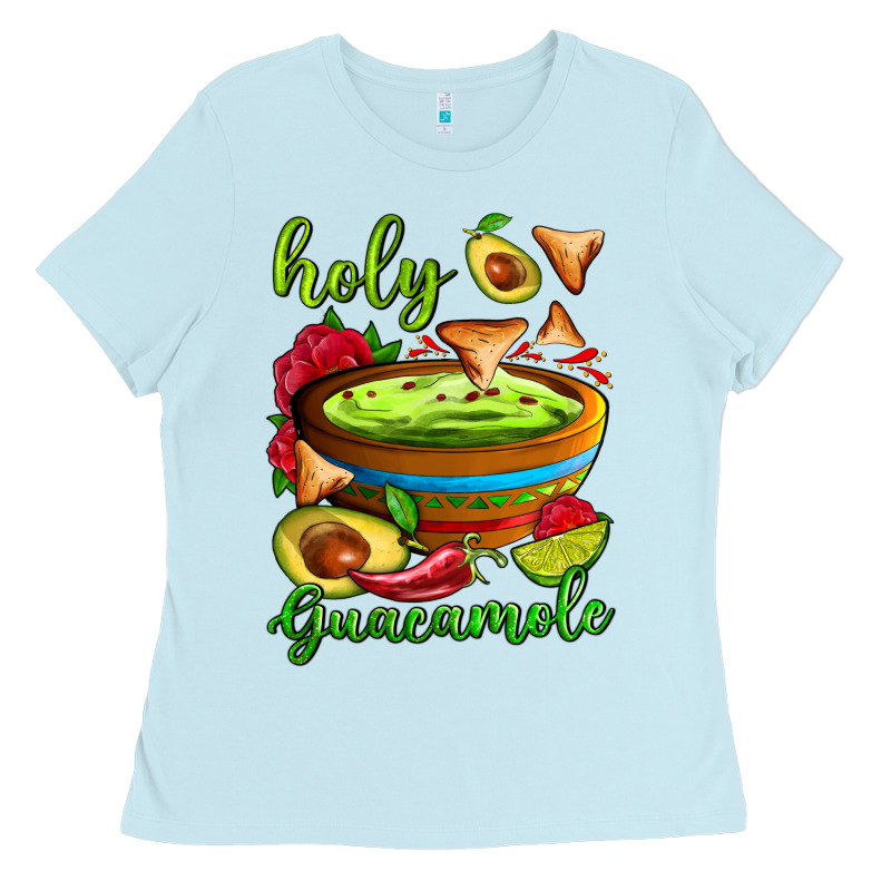 Holy Guacamole Ladies Tee by AdoDesignShop | Teevron