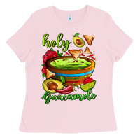 Bubblegum Pink holy guacamole Ladies Tee - AdoDesignShop