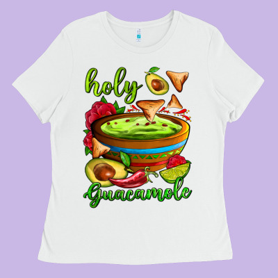 Holy Guacamole Ladies Tee Designed By Adodesignshop