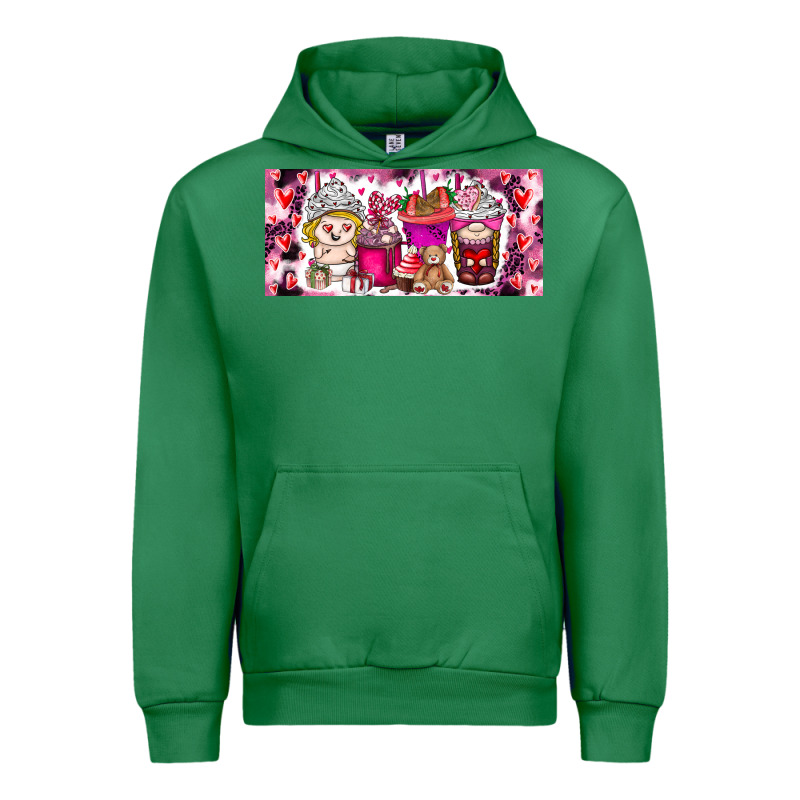 Valentine Coffee Urban Hoodie by CowhideDigitalArt | Teevron