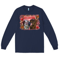 Navy valentine heifers Long Sleeve Tee - RanaPortraitStore