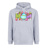 Heather Grey Easter mom Heavyweight Hoodie - OliviaCreatesArt