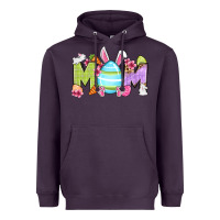 Plum Easter mom Heavyweight Hoodie - OliviaCreatesArt