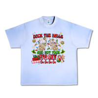 Grape Ice deck the halls and not your family Urban Heavy Tee - MaliasSmallBusiness