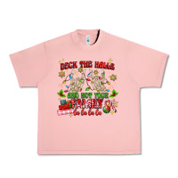 Salmon deck the halls and not your family Urban Heavy Tee - MaliasSmallBusiness