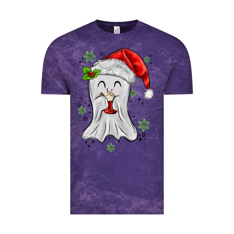 Merry Christmas Ghost Vintage Tee by MaliasSmallBusiness | Teevron