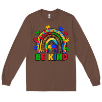Chestnut autism awareness rainbow Long Sleeve Tee - Artiststas