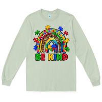 Matcha autism awareness rainbow Long Sleeve Tee - Artiststas