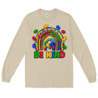 Mushroom autism awareness rainbow Long Sleeve Tee - Artiststas