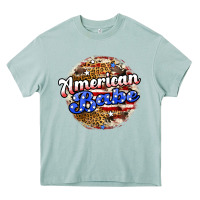 Arona american babe Heavy Core Tee - JahusDesignShop