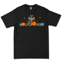 Black thankful cross pumpkin Premium Tee - JahusDesignShop