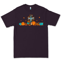Plum thankful cross pumpkin Premium Tee - JahusDesignShop