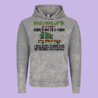 Christmas Tree Farm Vintage Hoodie Designed By Maliassmallbusiness
