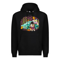 Black Western rabbit Easter Day Premium Hoodie - CowGirlArtShop