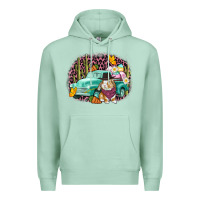 Seafoam Western rabbit Easter Day Premium Hoodie - CowGirlArtShop