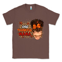 Chestnut one thankful mama Classic Tee - MaliasSmallBusiness