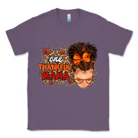 Lavender one thankful mama Classic Tee - MaliasSmallBusiness