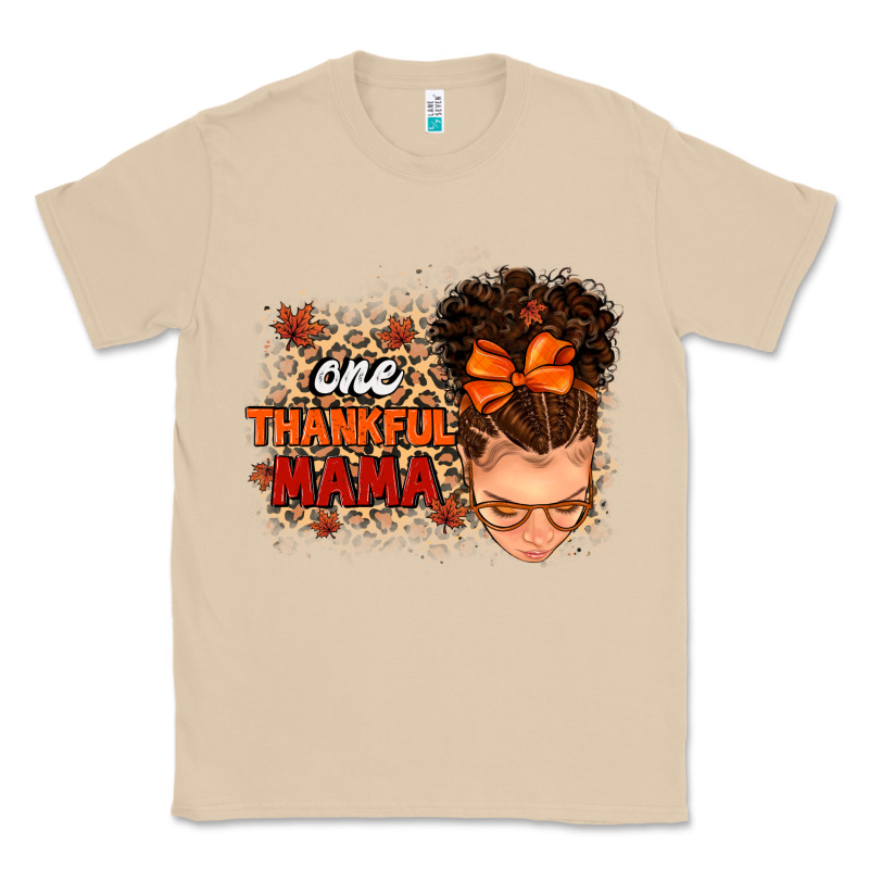 One Thankful Mama Classic Tee by MaliasSmallBusiness | Teevron