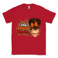 Red one thankful mama Classic Tee - MaliasSmallBusiness