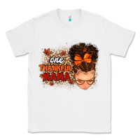 White one thankful mama Classic Tee - MaliasSmallBusiness