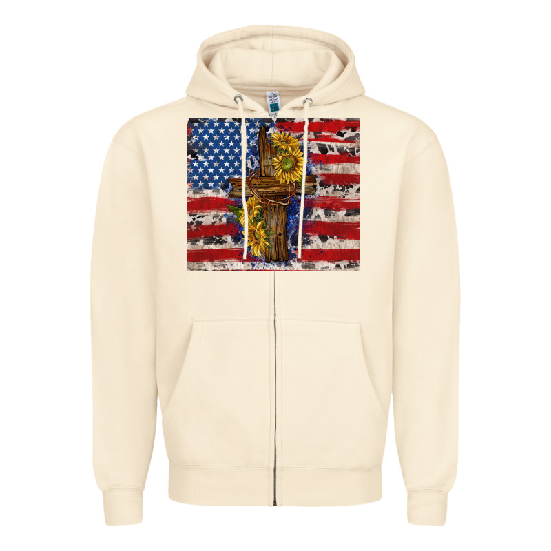 Jesus Christ With American Flag Zipper Hoodie by TumblerDesignByShophia | Teevron