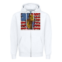 White jesus christ with american flag Zipper Hoodie - TumblerDesignByShophia