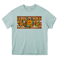 Arona sunflower gemstone leopard cowhide horseshoe license plate Heavy Core Tee - Artiststas
