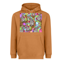 Meerkat Easter bunnys eggs Heavyweight Hoodie - OliviaCreatesArt