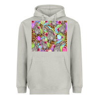 Moon Dust Easter bunnys eggs Heavyweight Hoodie - OliviaCreatesArt