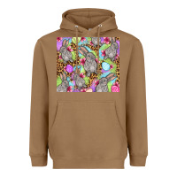 Toasted Coconut Easter bunnys eggs Heavyweight Hoodie - OliviaCreatesArt
