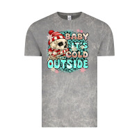 Cloud Rock baby its cold outside skeleton Vintage Tee - MaliasSmallBusiness