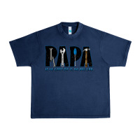 Navy if he can't fix it no one can Urban Heavy Tee - JahusDesignShop