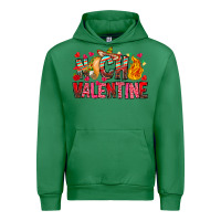 Emerald Nacho Valentine Urban Hoodie - CowhideDigitalArt
