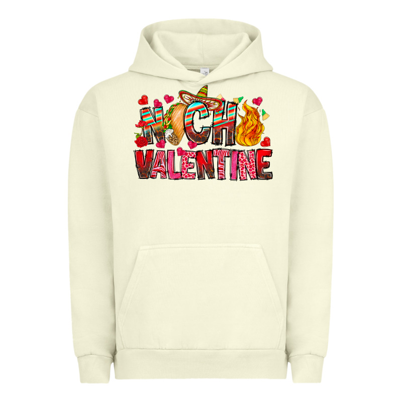 Nacho Valentine Urban Hoodie by CowhideDigitalArt | Teevron