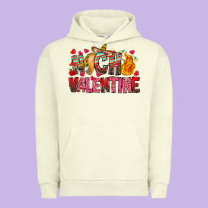 Nacho Valentine Urban Hoodie Designed By Cowhidedigitalart
