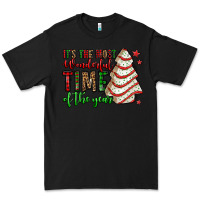 Black it's the most wonderful time of the year christmas tree cake Premium Tee - Jasminsmagicworld