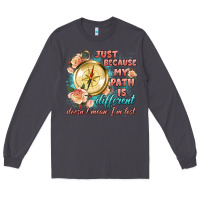 Smoke just because my path is different Long Sleeve Tee - Artiststas