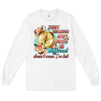 White just because my path is different Long Sleeve Tee - Artiststas