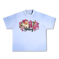 Grape Ice Santa Baby Pink Christmas Urban Heavy Tee - MaliasSmallBusiness