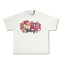 Santa Baby Pink Christmas Urban Heavy Tee | Teevron