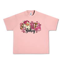 Salmon Santa Baby Pink Christmas Urban Heavy Tee - MaliasSmallBusiness