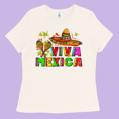 Viva Mexica Ladies Tee Designed By Adodesignshop