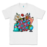White to teacher is to first love Classic Tee - CowhideDigitalArt