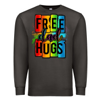 Smoke free dad hugs Premium Sweatshirt - OliviaCreatesArt